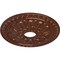 Ekena Millwork Warsaw Ceiling Medallion (Fits Canopies up to 3 1/2"), 18"OD x 3 1/2"ID x 1 3/8"P, Copper Penny CM18WACPS - alternate 4